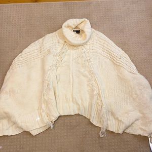 Ivory poncho